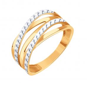 Золотое кольцо Karatov Т14061Б323-01 фото