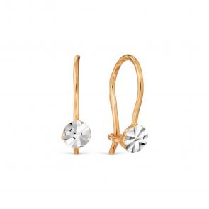 Золотые серьги Karatov Т140627307 фото