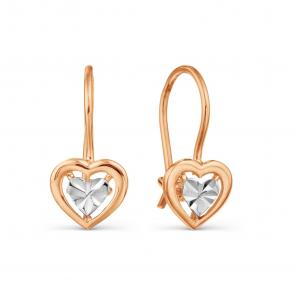 Золотые серьги Karatov Т140629014 фото