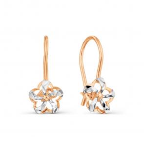 Золотые серьги Karatov Т140629018 фото