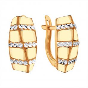 Золотые серьги Karatov Т14062Е285 фото