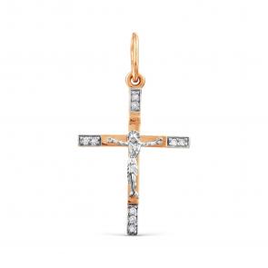 Золотая подвеска Karatov с бриллиантом Т14606712 фото