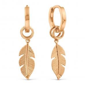 Золотые серьги Karatov Т20002Б557 фото