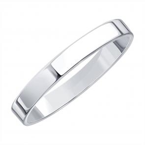 Обручальное кольцо из белого золота Karatov Т300011470 фото