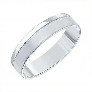 Обручальное кольцо из белого золота Karatov Т30031Д199 фото