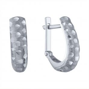 Серьги из белого золота Karatov Т30062Г210 фото