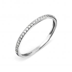 Кольцо из белого золота Karatov с бриллиантом Т301014006 фото