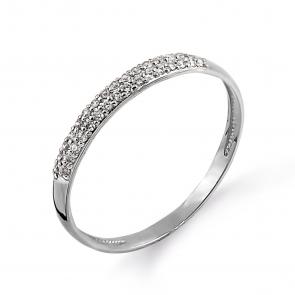 Кольцо из белого золота Karatov с бриллиантом Т301014123 фото