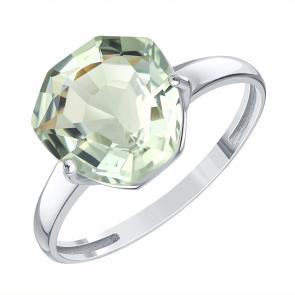 Кольцо из белого золота Karatov с аметистом Т30101Б896 фото