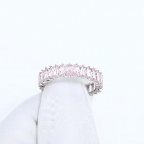 Кольцо из белого золота Karatov с фианитом Т30201Д908-02-К фото