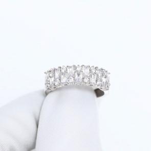 Кольцо из белого золота Karatov с фианитом Т30201Д914-К фото