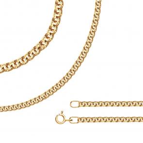 Золотая цепь плетение Бисмарк Ювелир Трейд Т5700040 фото