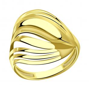 Кольцо из лимонного золота Karatov Т90001Д101 фото