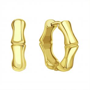 Серьги из лимонного золота Karatov Т90002В740 фото