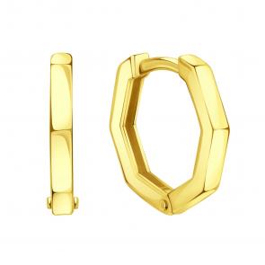 Серьги из лимонного золота Karatov Т90002В788 фото