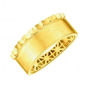 Кольцо из лимонного золота Karatov Т90061Д674 фото