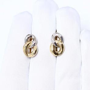 Серьги из лимонного золота Karatov Т94002В419 фото