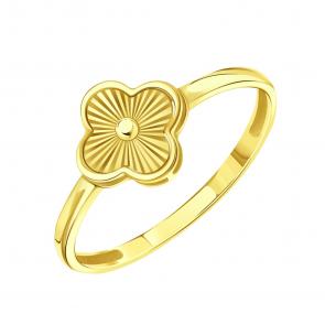 Кольцо из лимонного золота Karatov Т99061Б478 фото