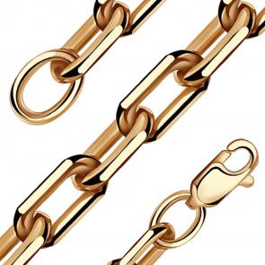 Цепь плетение Якорное из золочёного серебра NOVIKOV ЦАЯЗ1945 фото