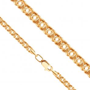 Золотая цепь плетение Бисмарк Karatov ЦПГР00512080 фото