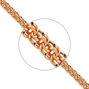 Золотая цепь плетение Бисмарк Karatov ЦПГР00512090 фото