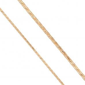 Золотая цепь плетение Снейк (Тонда) Karatov ЦПН21113025 фото