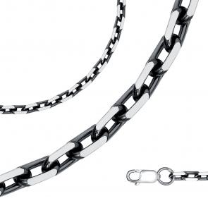 Цепь плетение Якорное из черненого серебра Высоковы 585 ЯГВ140-Ч фото