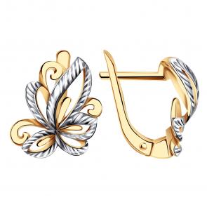 Золотые серьги Александра кл1630асбк фото