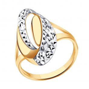 Золотое кольцо Александра кл3219сбк фото