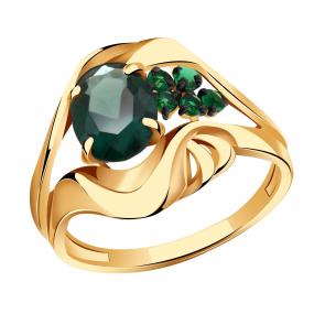 Золотое кольцо Александра с турмалином кл4293-26ск фото