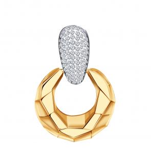 Золотая подвеска Александра с фианитом кл4456бск фото