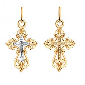 Золотая подвеска Александра п666сбк фото