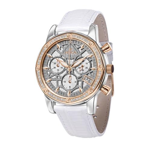 Часы Российского часового завода НИКА из комбинированного металла 1336.2.19.17A фото