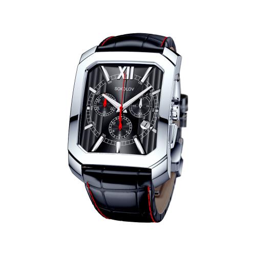 Серебряные часы SOKOLOV с минеральным стеклом 144.30.00.000.02.06.3 фото