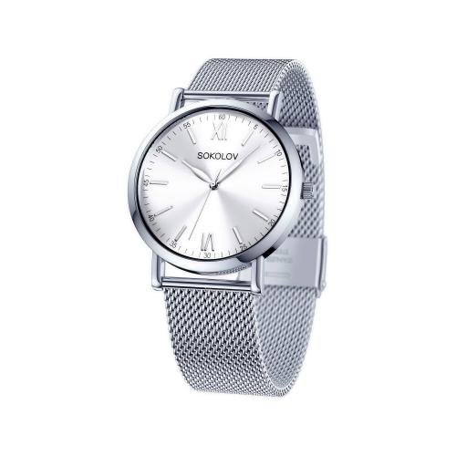Часы из стали SOKOLOV с минеральным стеклом 309.71.00.000.01.01.2 фото