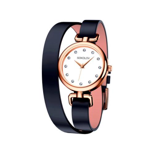 Часы из стали SOKOLOV с фианитом 315.73.00.000.01.01.2 фото
