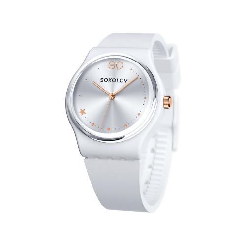 Пластиковые часы SOKOLOV на силиконовом ремне 701.51.00.000.02.01.2 фото