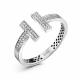 Кольцо из белого золота ERA Jewellery с бриллиантом