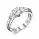 Серебряное кольцо АЛЬКОР с Swarovski