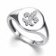 Серебряное кольцо АЛЬКОР с фианитом