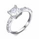 Серебряное кольцо АЛЬКОР с фианитом