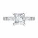Серебряное кольцо АЛЬКОР с фианитом