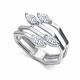 Серебряное кольцо АЛЬКОР с фианитом