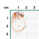 Золотое кольцо Platina с аметистом
