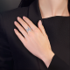Серебряное кольцо Platina с аметистом и эмалью
