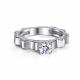 Серебряное кольцо АЛЬКОР с фианитом