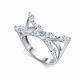Серебряное кольцо АЛЬКОР с фианитом