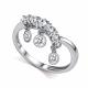 Серебряное кольцо АЛЬКОР с фианитом
