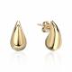 Серьги из лимонного золота ТД Эстет