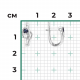 Серьги из белого золота Platina с бриллиантом и сапфиром